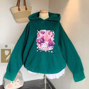 Sweet Kawaii Cat Cozy Hoodie